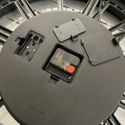 Vintage Moving Gear Wall Clock – 2ft × 2ft (60 × 60 cm)