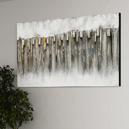 Abstract Rhythm Canvas Painting