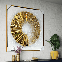 Sunburst Splendor Canvas Painting