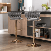 Opulent Velvet Bar Stool
