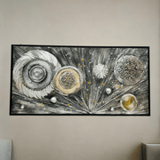 Cosmic Symphony Canvas Painting
