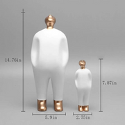 Minimalist Abstract Figurine Set