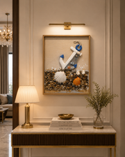 Nature & Coastal Collection – Shadow Box Wall Art (40×50 cm, Glass Frame)