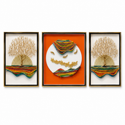 Aura Layers Elegance Shadow Box Frame Set (1.5×2ft / 2×2ft / 1.5×2ft) – Set of 3