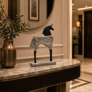 Trozan Horse Sculpture/ Sizes-9×2×13 inches approx