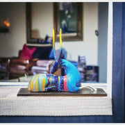 Abstract Color Splash Antelope Figurine | 22×17 inch | Resin Decor