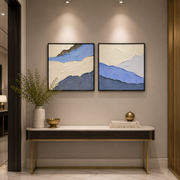 Blossom Elegance Canvas Painting - Size 1.5*1.5ft each frame