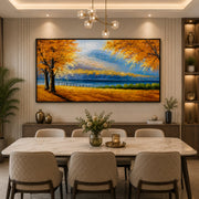 Autumn Drift 3D Art/ Sizes- 4ft×2ft