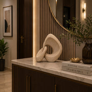 Natural Marble made Sculpture/ Sizes- 10×5.5×10 inches approx