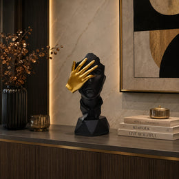 Face Palm Sculpture/ Sizes-6×4×12 Inches