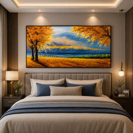 Autumn Drift 3D Art/ Sizes- 4ft×2ft