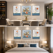 Modern and Abstract Flower Crystal glass painting set. Sizes: 16*24inch/32*24inch/16*24inch