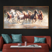 7 Horses Crystal Painting