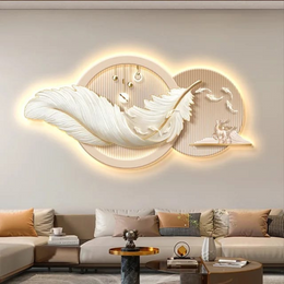 Acrylic Crystal LED Light Wall Mural