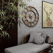 Vintage Roman Numeral Wall Clock
