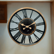 Vintage Roman Numeral Wall Clock