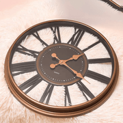 Vintage Roman Numeral Wall Clock